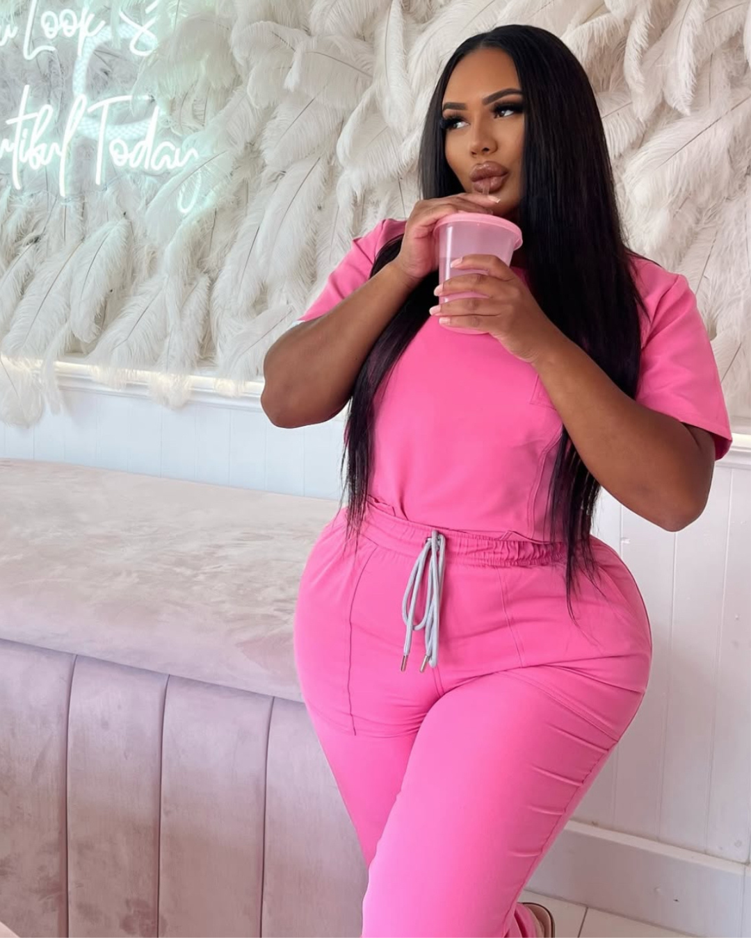 Natasha Scrub Top