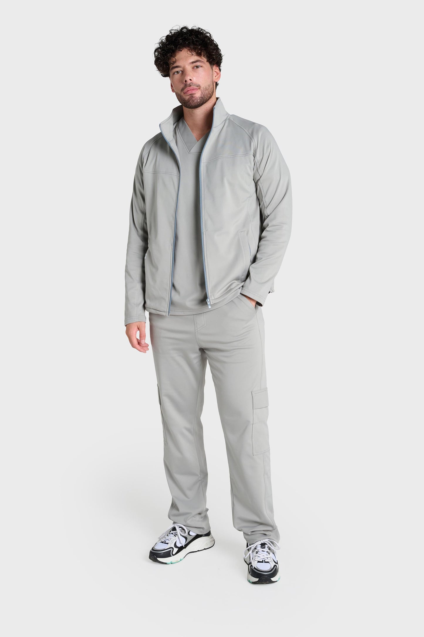 Grey Ultimate Comfort Fleece-Lined Jacket