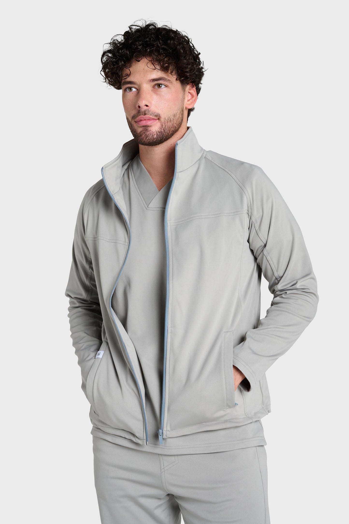 Grey Ultimate Comfort Fleece-Lined Jacket