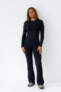 Formé Embossed Icon Flare Trouser
