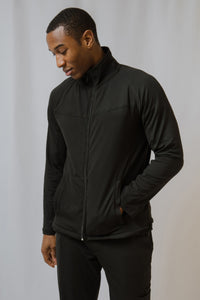 Fleece-Lined Scrub Jacket