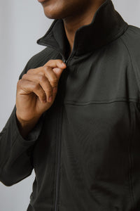 Fleece-Lined Scrub Jacket
