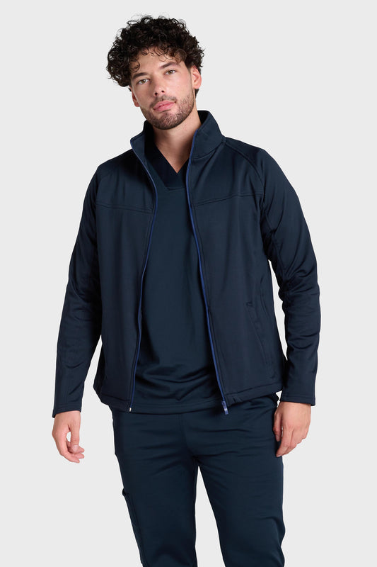 Midnight Blue Ultimate Comfort Fleece-Lined Jacket