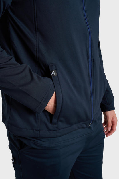 Midnight Blue Ultimate Comfort Fleece-Lined Jacket