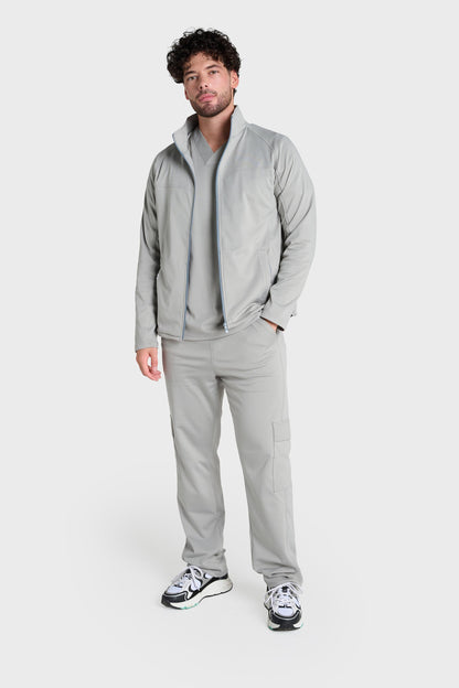 Grey Ultimate Comfort Fleece-Lined Jacket