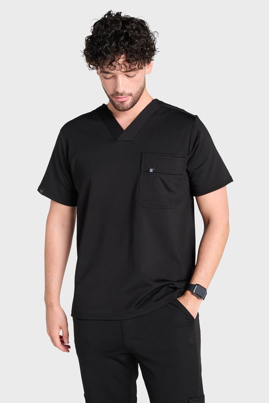 Black Rio Ultimate Comfort Fleece-Lined Top