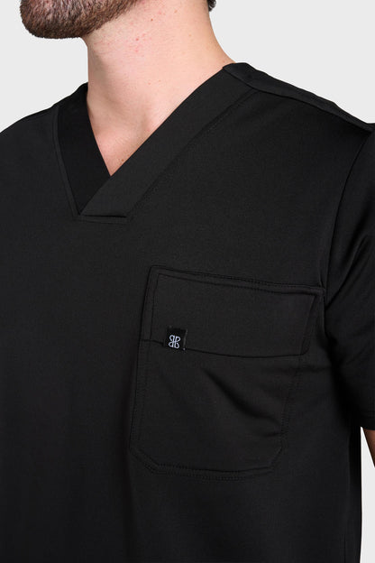 Black Rio Ultimate Comfort Fleece-Lined Top