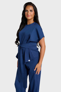 Pinstripe Blue