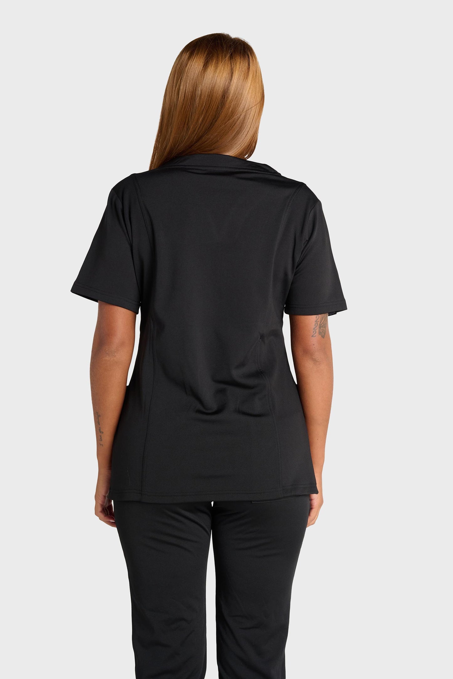 Black Natasha Ultimate Comfort Fleece-Lined Top