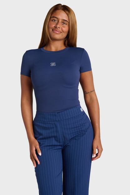 Pinstripe Blue Florence Trouser