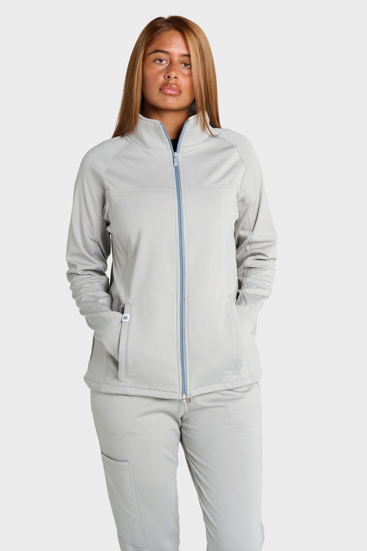 Grey Ultimate Comfort Fleece-Lined Jacket