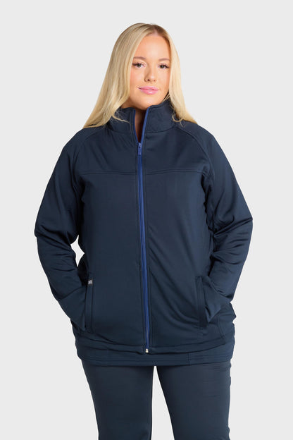 Midnight Blue Ultimate Comfort Fleece-Lined Jacket