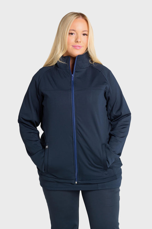 Midnight Blue Ultimate Comfort Fleece-Lined Jacket