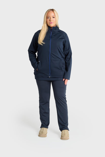 Blue Natasha Ultimate Comfort Fleece-Lined Trouser
