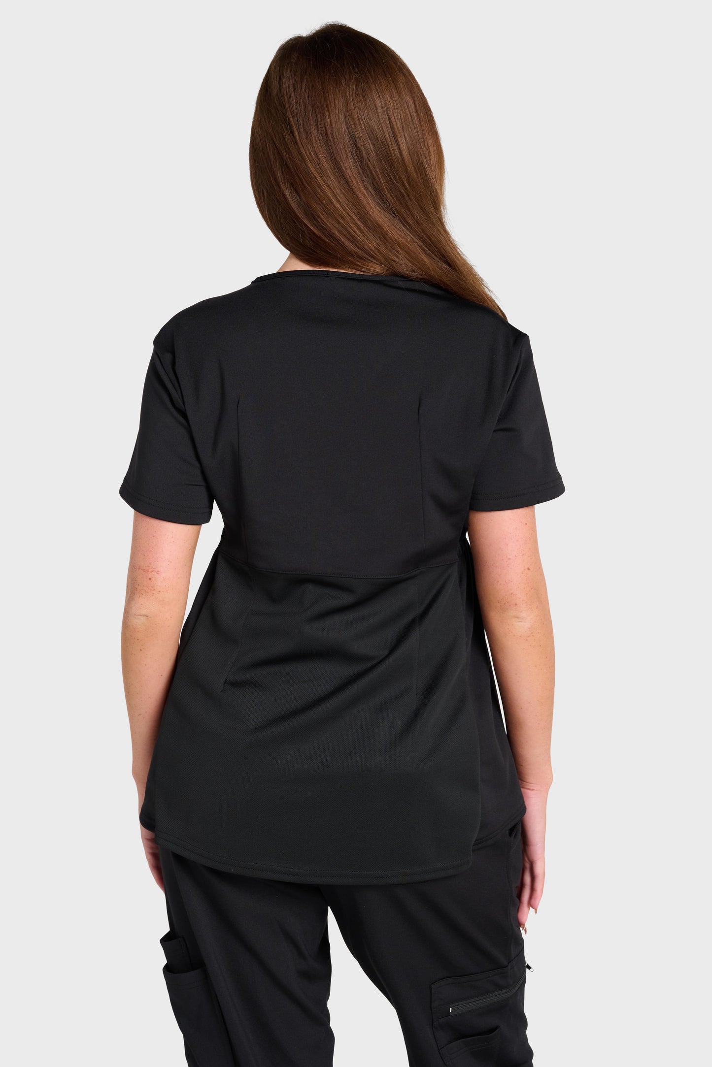 Black Maternity Ultimate Comfort Fleece-Lined Top