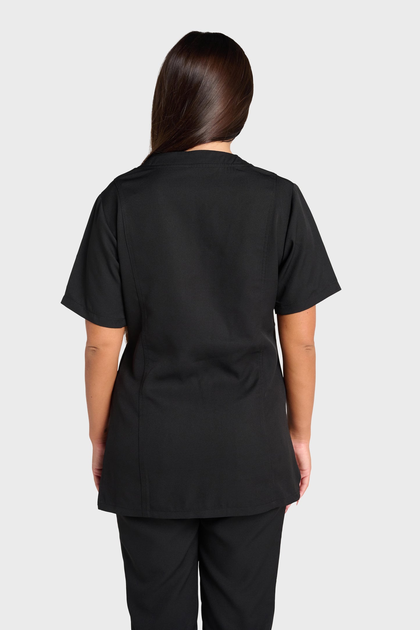 Black Natasha Scrub Trouser