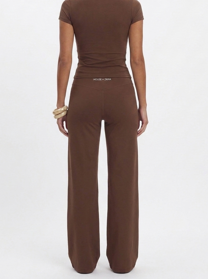 Formé Embossed Icon Wide Leg Trouser